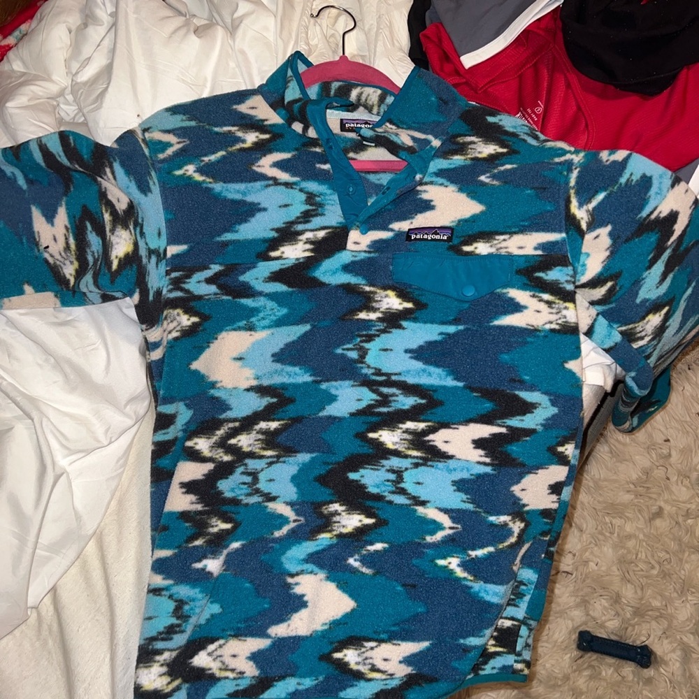 patagonia quarter buttoned pullover
